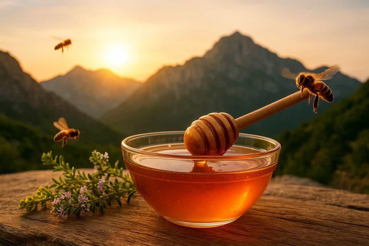 تصویر 3 از عسل طبيعی اصل گل‌ های کوهستانی با خواص درمانی بی‌ نظیر